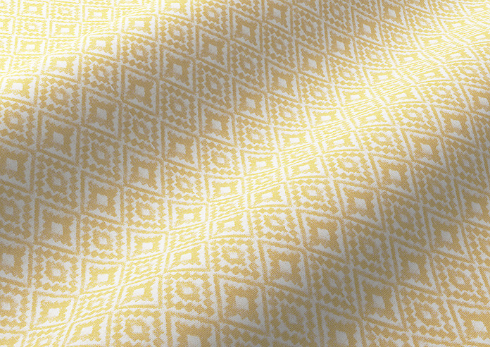 Aztec, Ochre - Roman Blind - Image 4